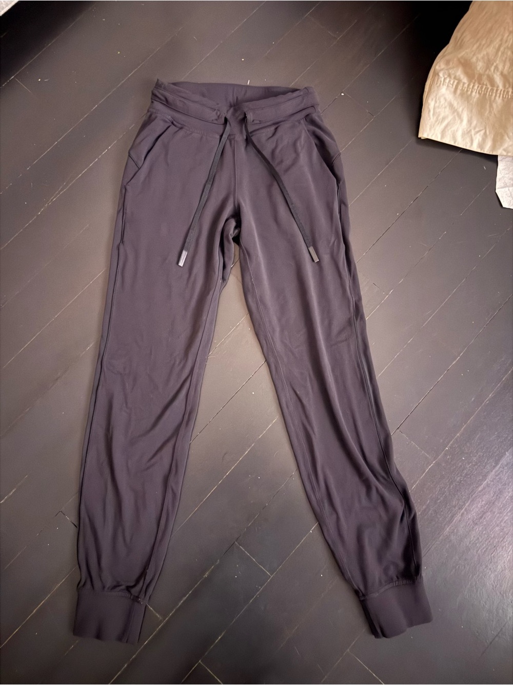 Women's Black Drawstring lululemon Jogger Pants